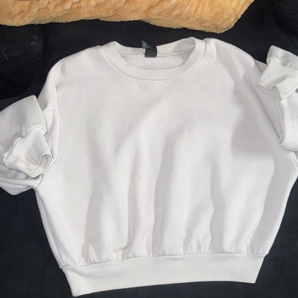 Wild Fable White Sweatshirt - Picture 2 of 4